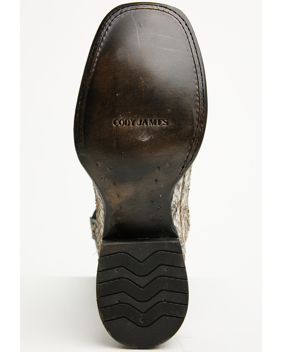 Cody James Men's Exotic Anaconda Western Boots - Broad Square Toe