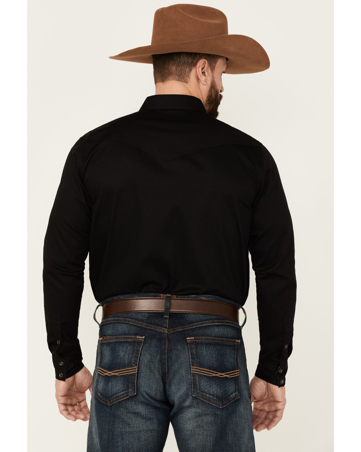 Cody James Men's Solid Treadstone Long Sleeve Pearl Snap Western Shirt