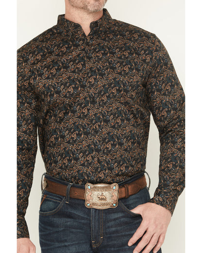 Cody James Men's Cumberland Paisley Print Long Sleeve Button-Down Stre