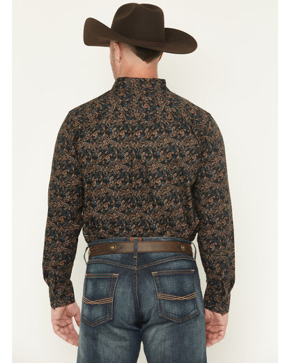 Cody James Men's Cumberland Paisley Print Long Sleeve Button-Down Stre