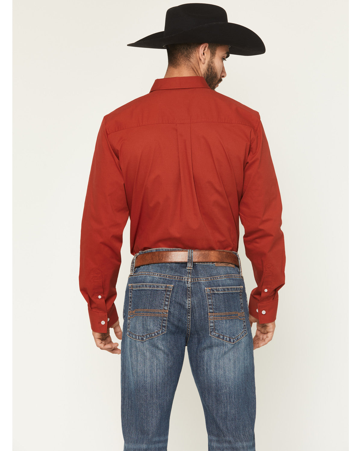 Cody James Men's Basic Twill Long Sleeve Button-Down Performance Weste