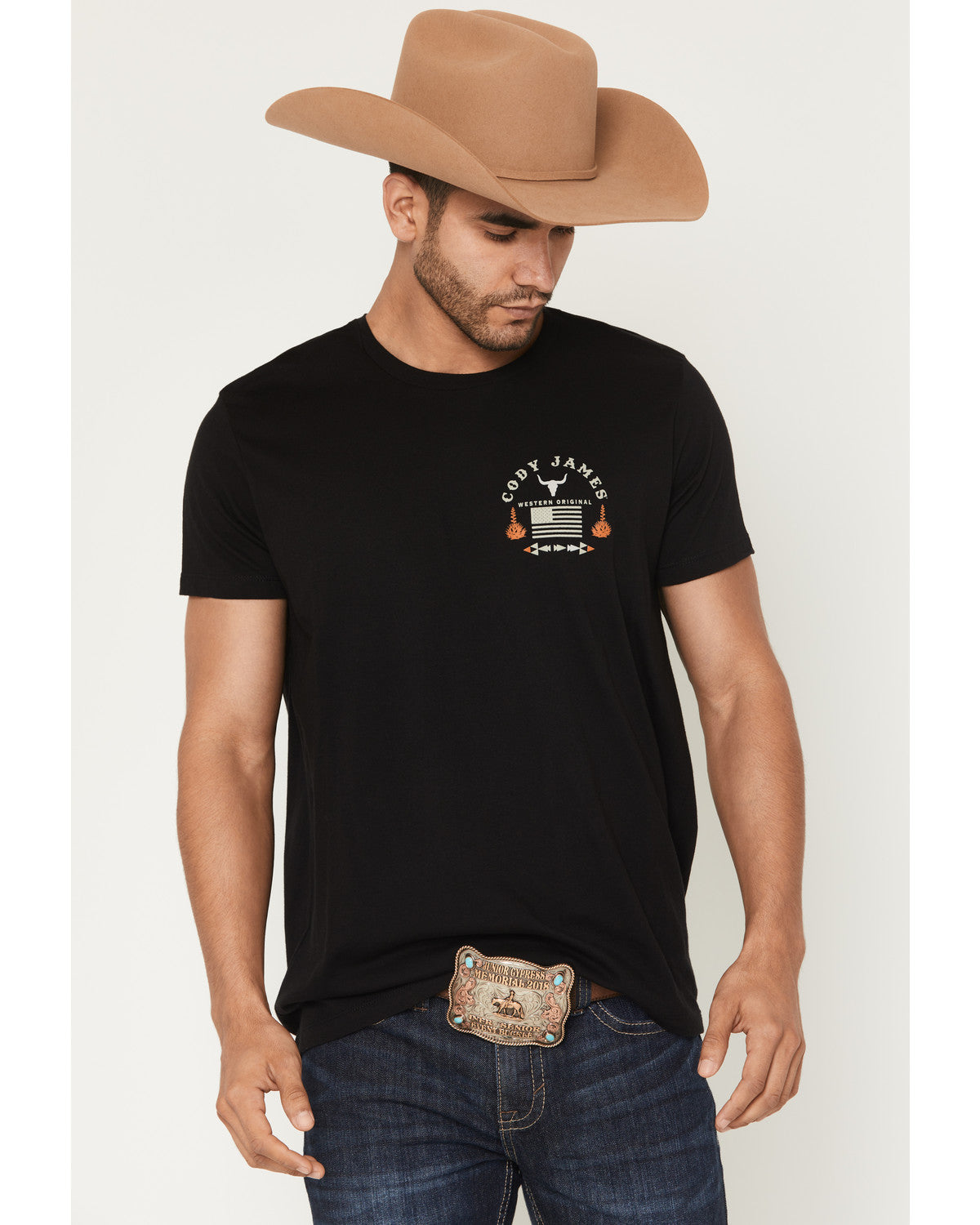 Cody James Men's Agave Desert Short Sleeve Graphic T-Shirt