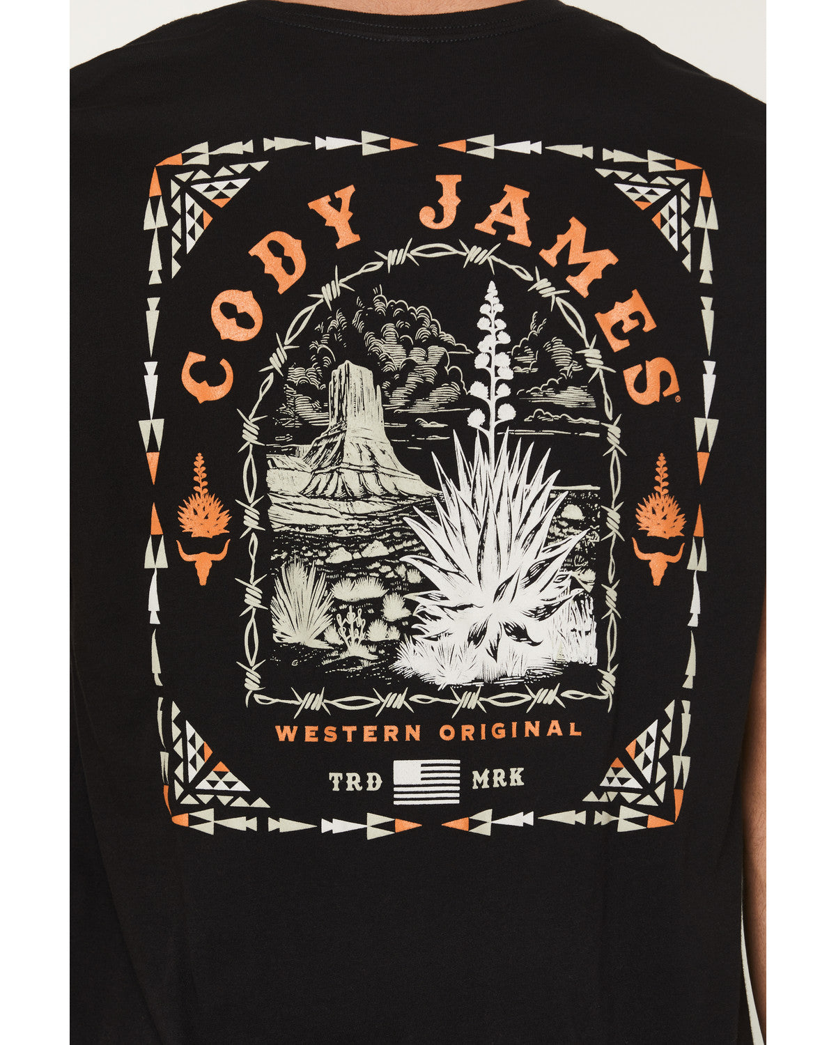 Cody James Men's Agave Desert Short Sleeve Graphic T-Shirt