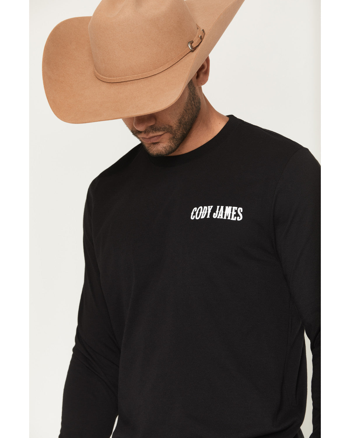 Cody James Men's Steerhead Long Sleeve Graphic T-Shirt