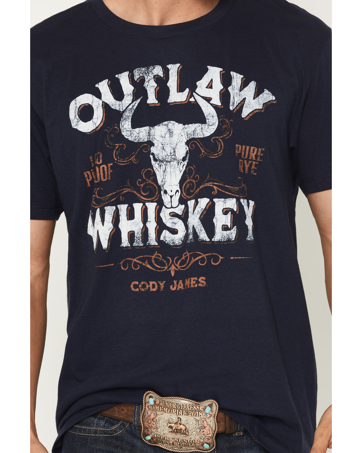 Cody James Men's 100 Proof Short Sleeve Graphic T-Shirt