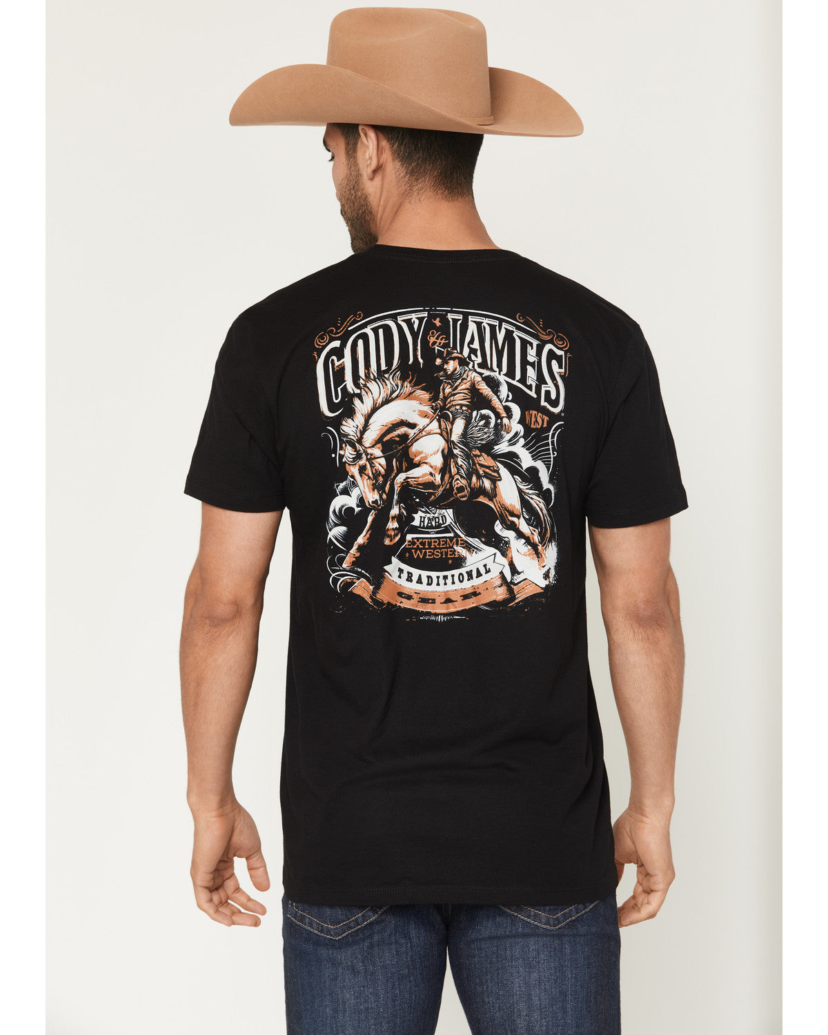 Cody James Men's Extreme Western Short Sleeve Graphic T-Shirt