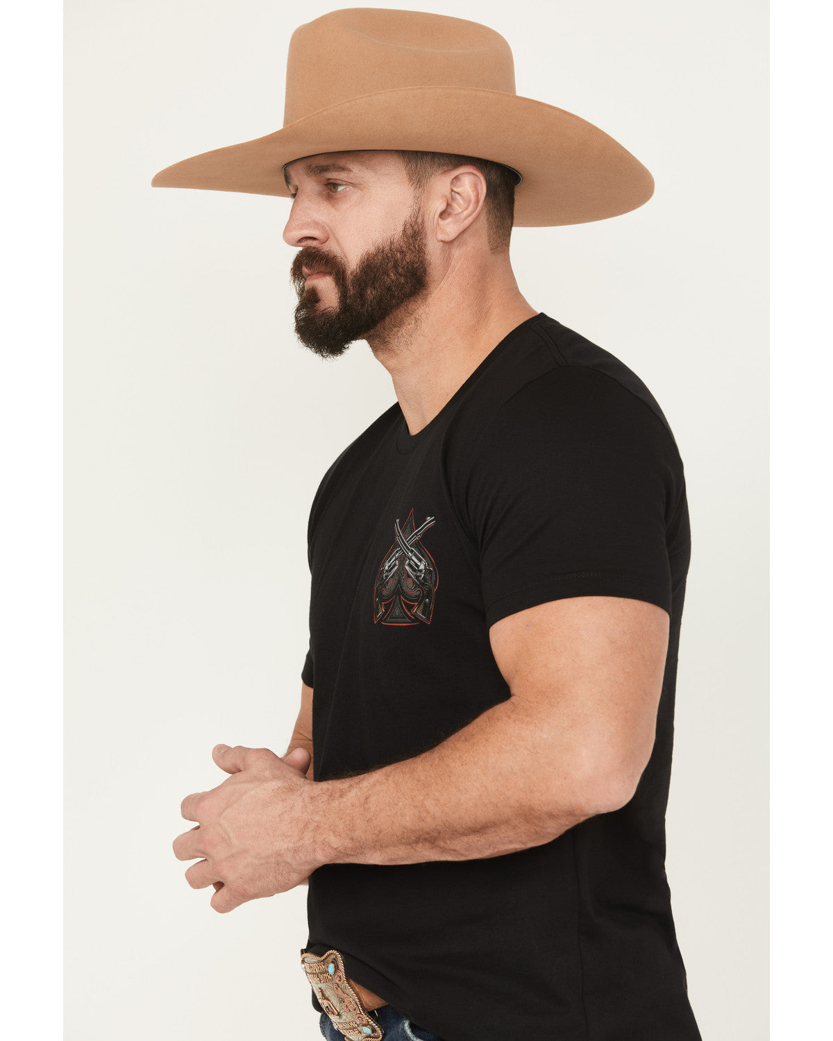 Cody James Men's Poker Chip Short Sleeve Graphic T-Shirt