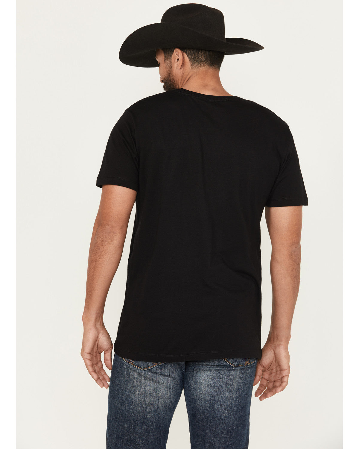 Cody James Men's Denim Patch Logo Short Sleeve Graphic Tee