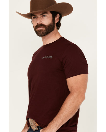 Cody James Men's Wanted Paper Short Sleeve Graphic T-Shirt