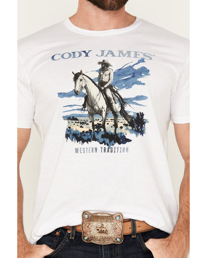 Cody James Men's Western Tradition Cowboy Short Sleeve Graphic T-Shirt