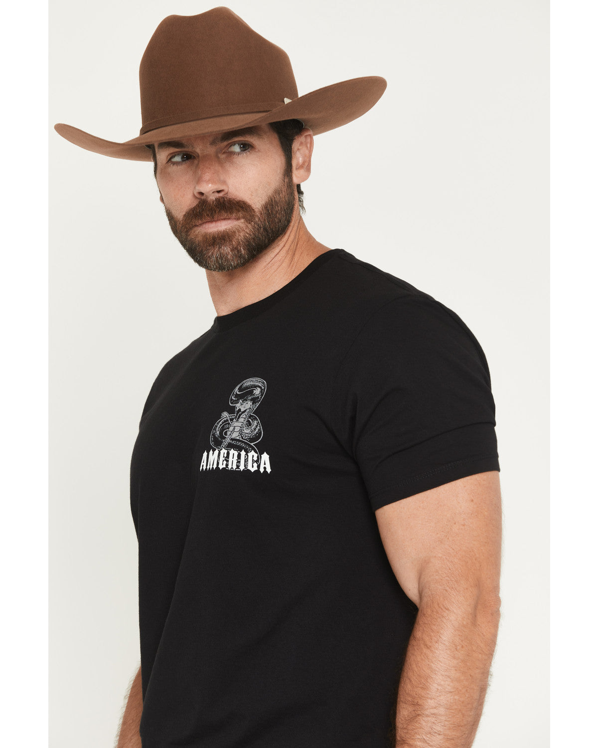 Cody James Men's Don't Tread On Me Short Sleeve Graphic T-Shirt