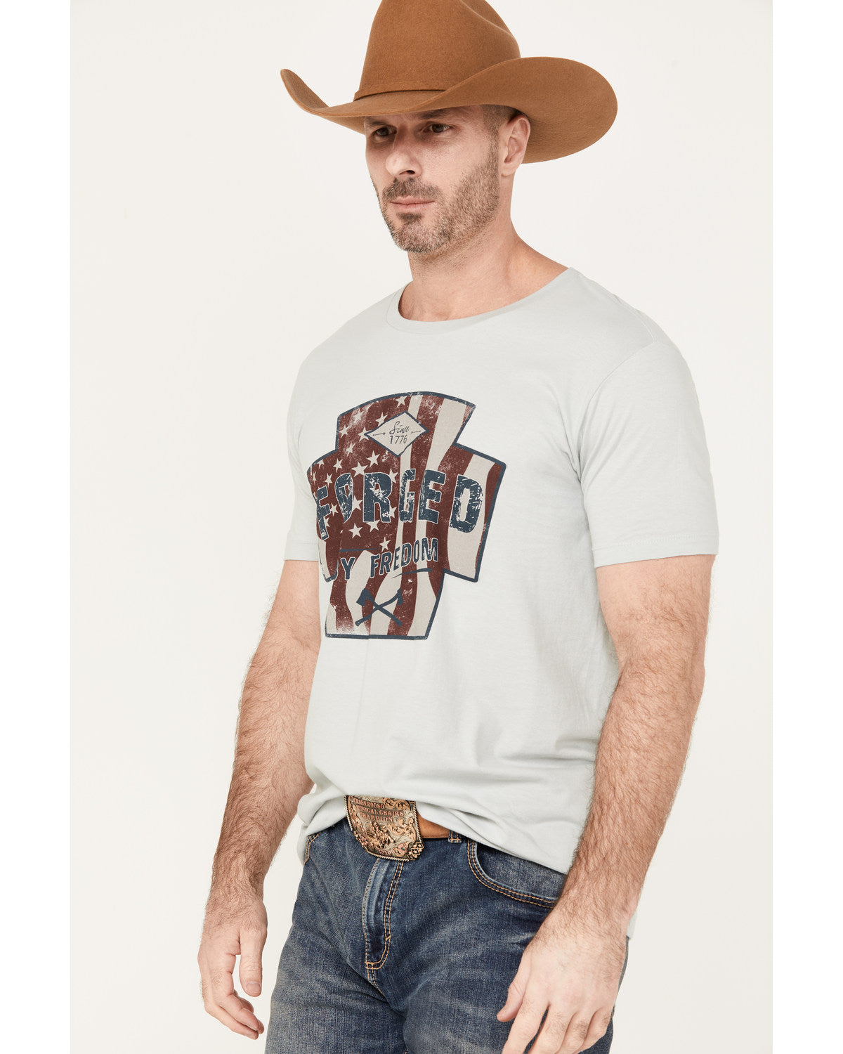 Cody James Men's Forged Short Sleeve Graphic T-Shirt