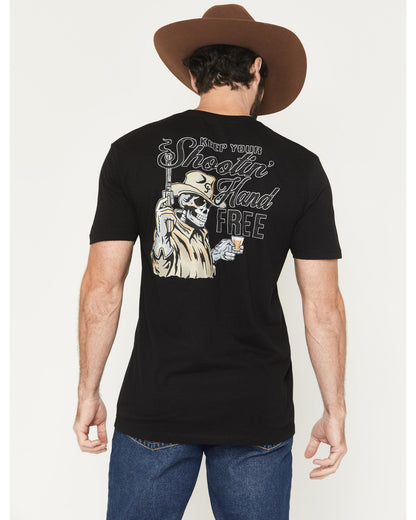 Cody James Men's Shooting Hand Short Sleeve Graphic T-Shirt