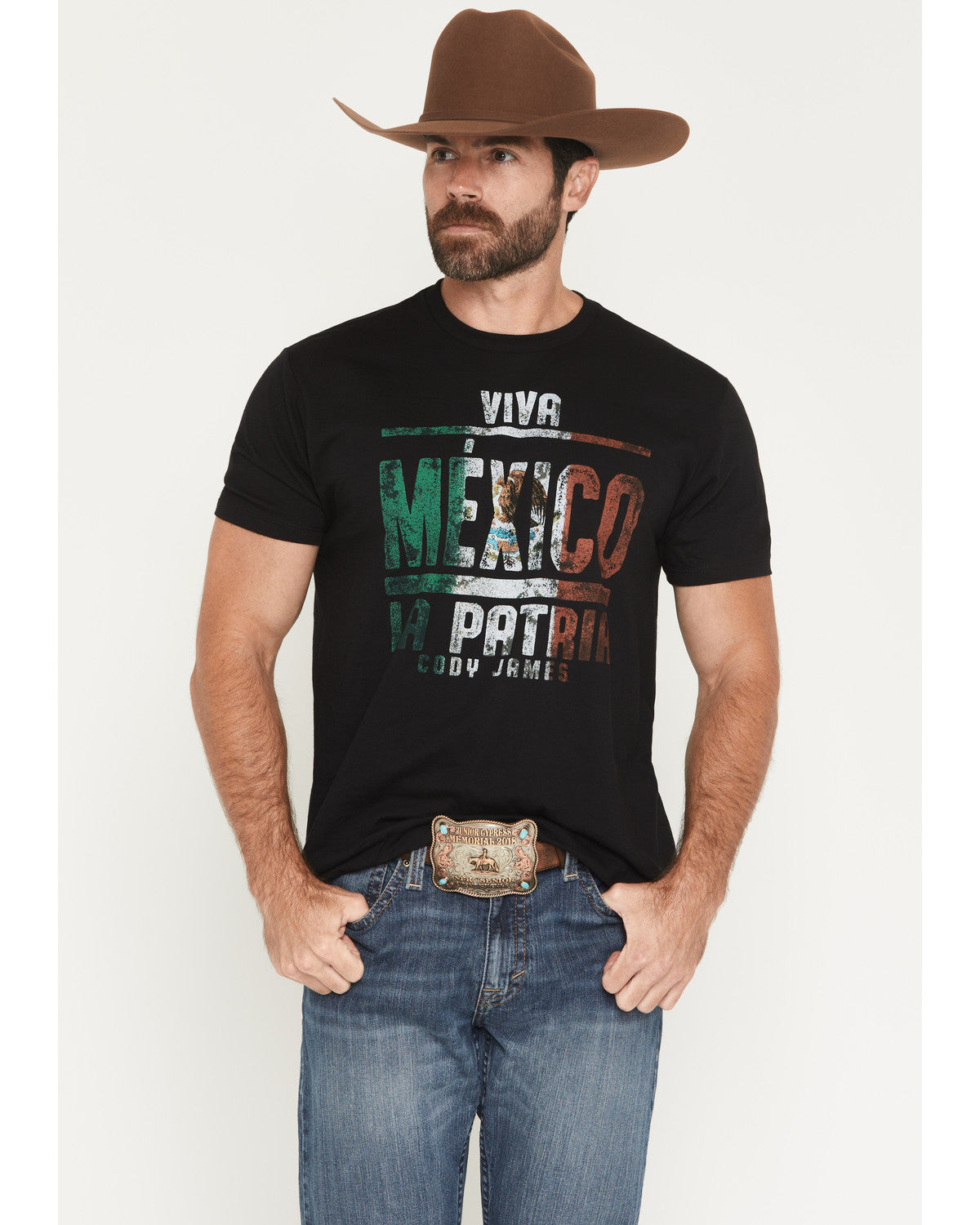 Cody James Men's Viva Mexico Short Sleeve Graphic T-Shirt