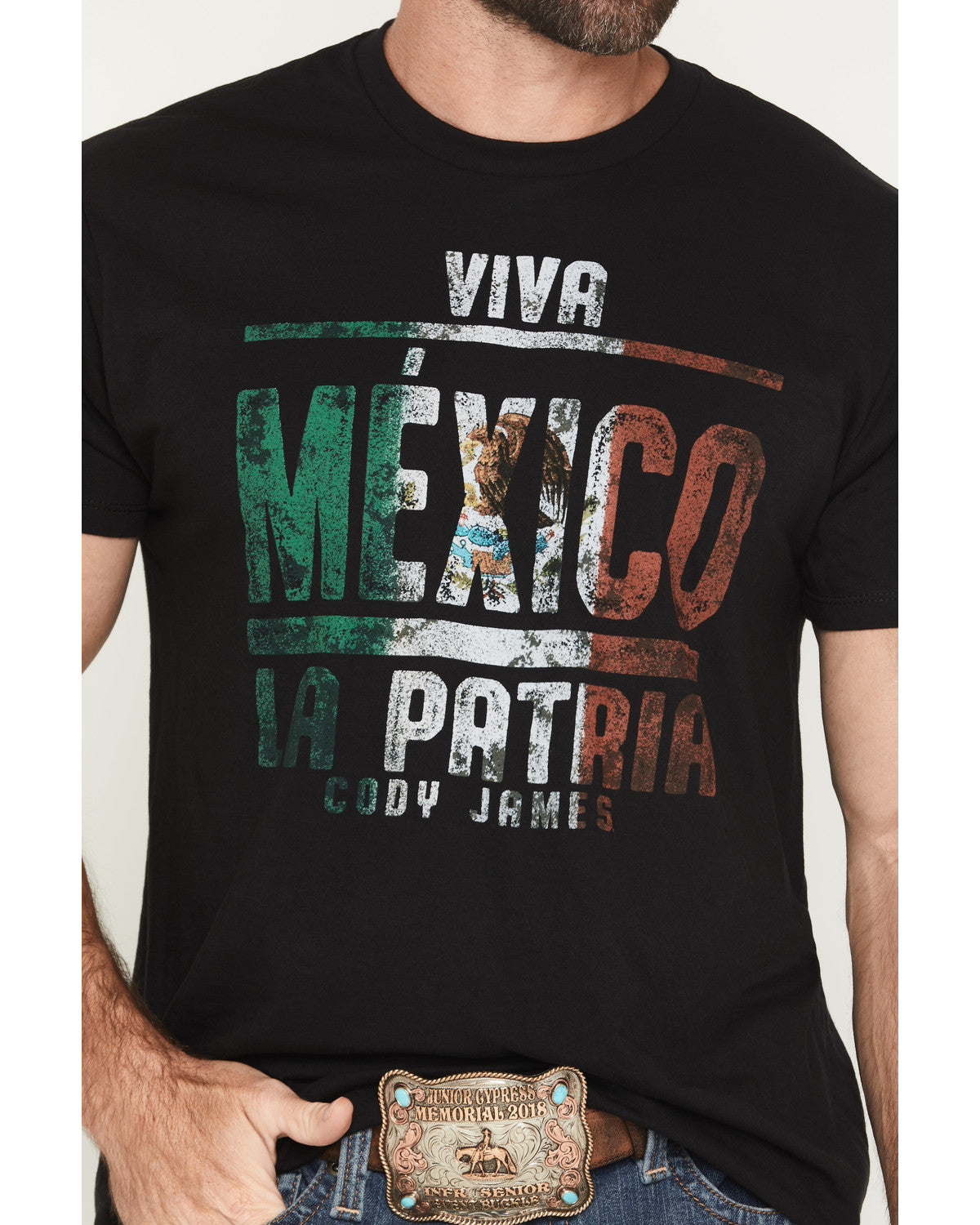 Cody James Men's Viva Mexico Short Sleeve Graphic T-Shirt