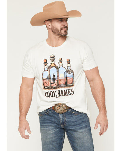 Cody James Men's Tequila Bottles Short Sleeve Graphic T-Shirt