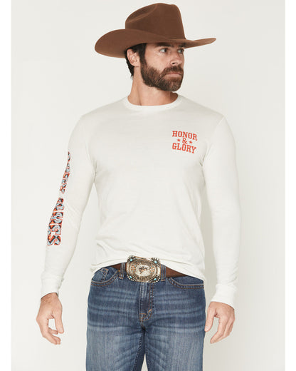 Cody James Men's Southwestern Logo Long Sleeve Graphic T-Shirt