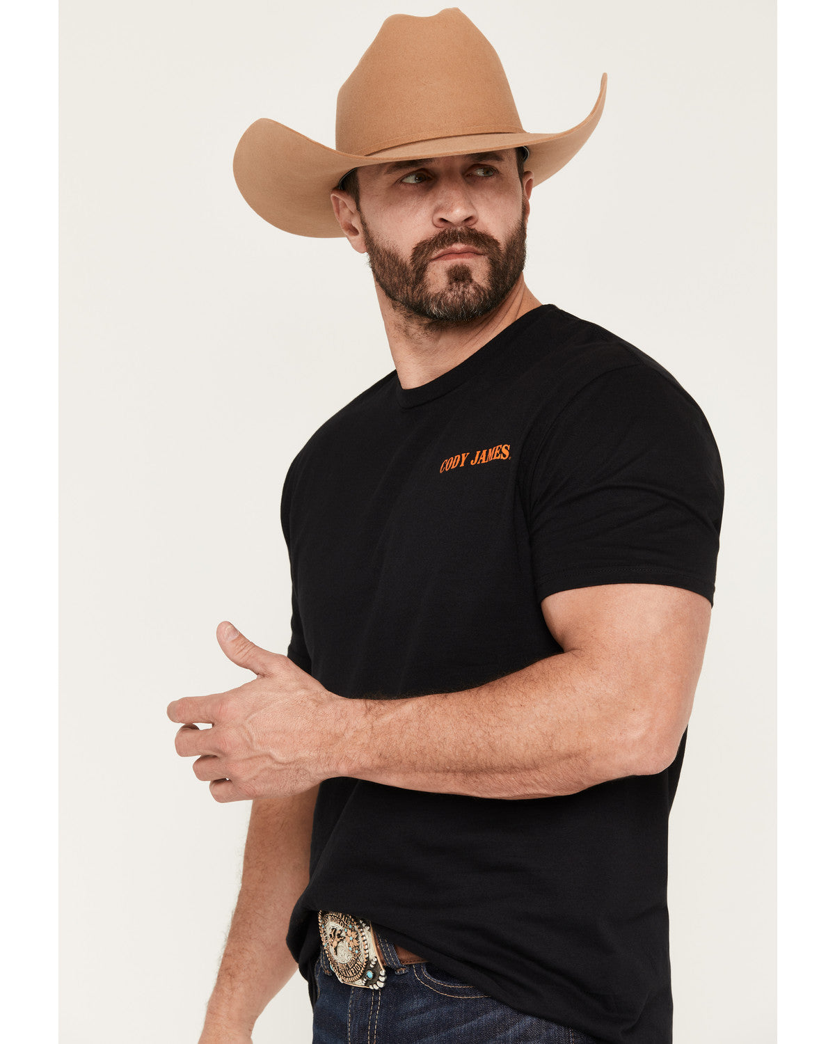 Cody James Men's Sunset Rider Short Sleeve Graphic T-Shirt