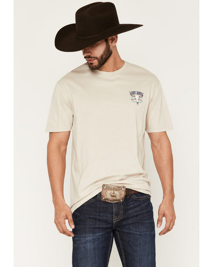 Cody James Men's Grab The Horns Short Sleeve Graphic T-Shirt