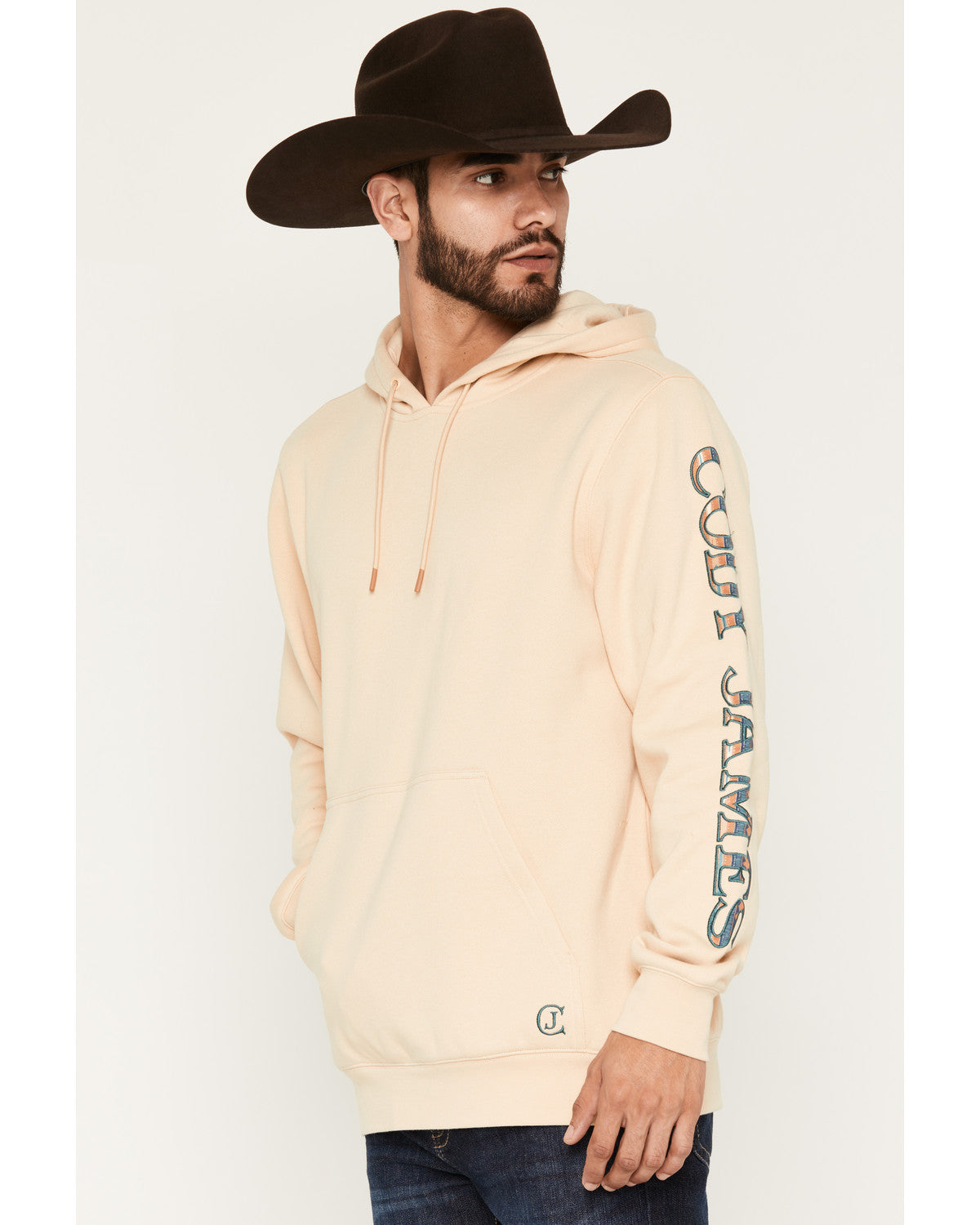 Cody James Men's Origin Logo Embroidered Hooded Sweatshirt