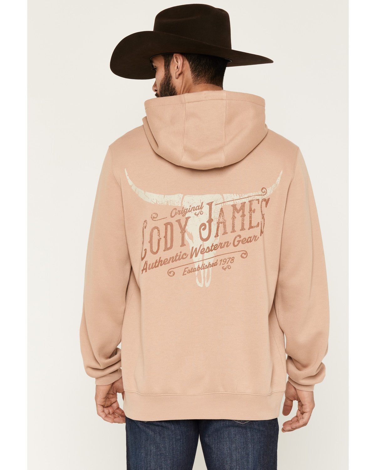 Cody James Men's Longhorn Graphic Hooded Sweatshirt
