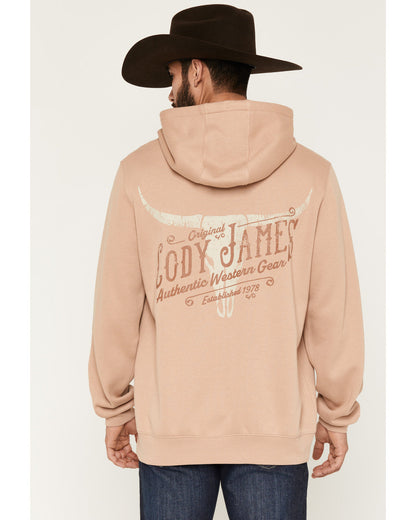 Cody James Men's Longhorn Graphic Hooded Sweatshirt