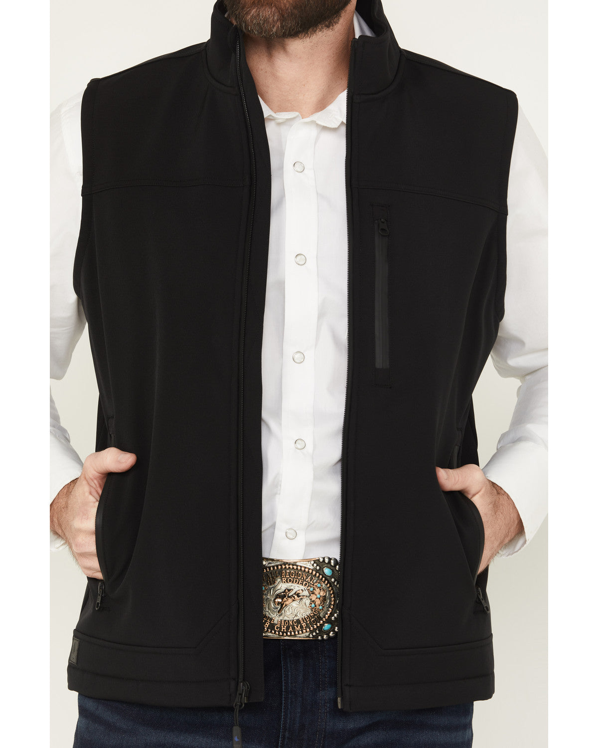 Cody James Men's Estacado Concealed Carry Softshell Vest