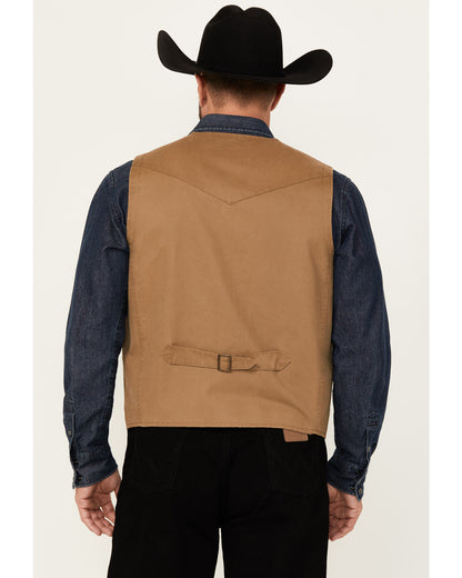 Cody James Men's Pancho Villa Oil Skin Vest