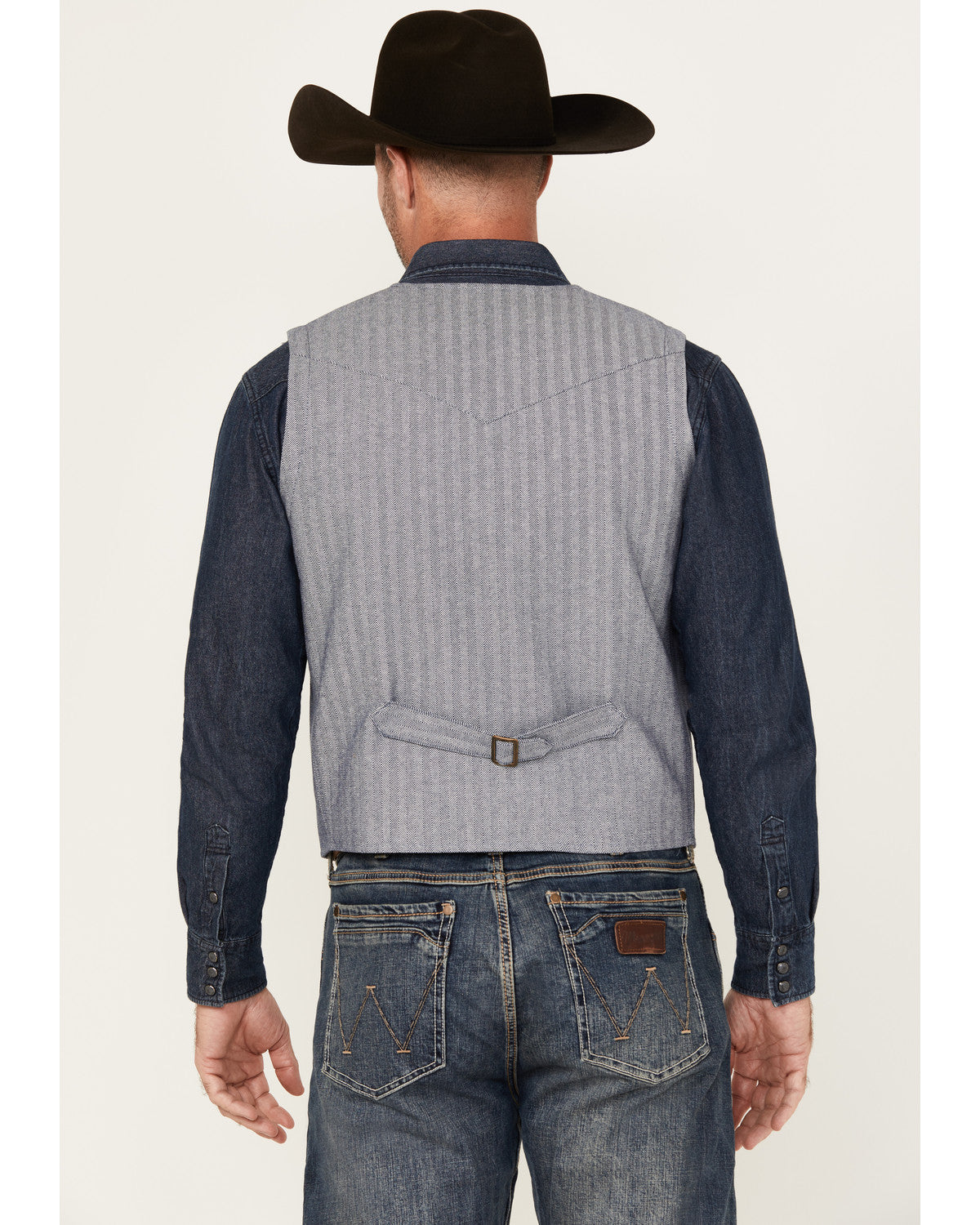 Cody James Men's St Louis Herringbone Vest