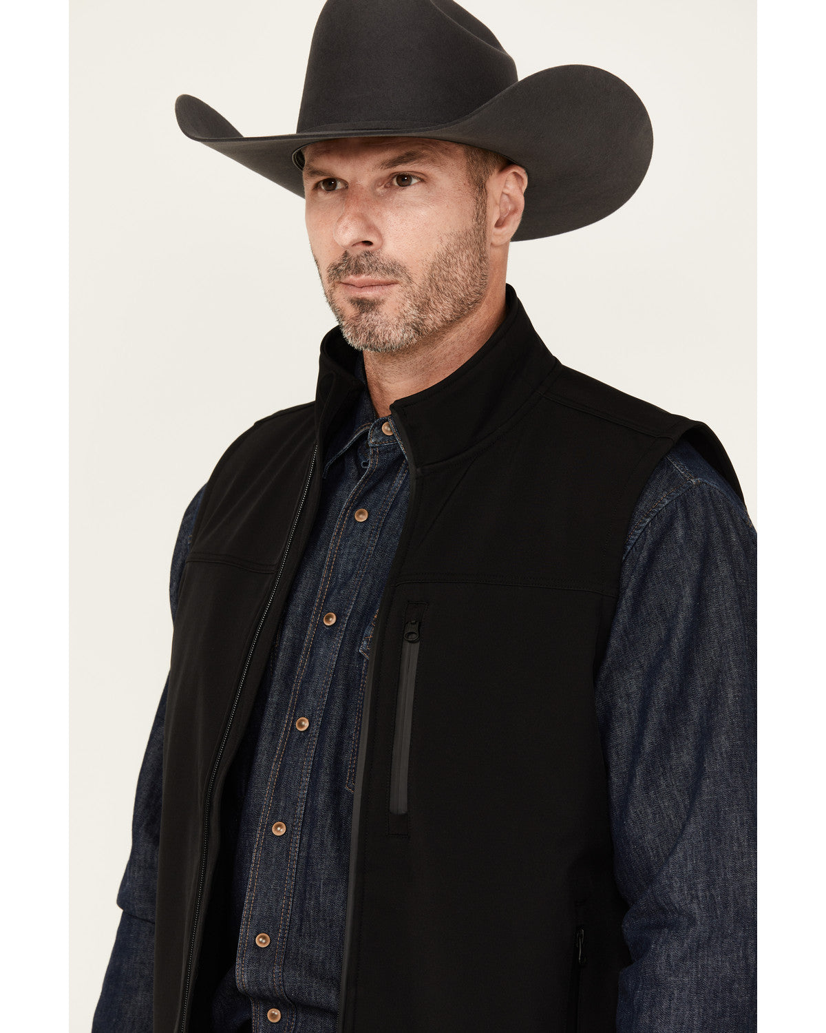 Cody James Men's Estacado Concealed Carry Softshell Vest - Tall