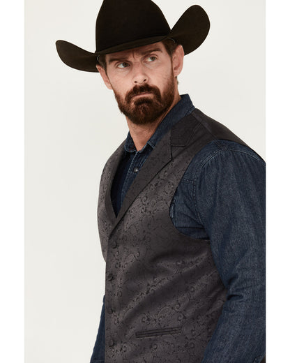 Cody James Men's Nashville Paisley Print Dress Vest