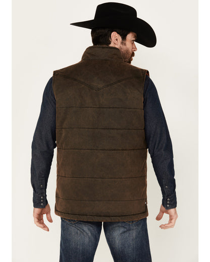 Cody James Men's Oil Slick Snap Vest - Big