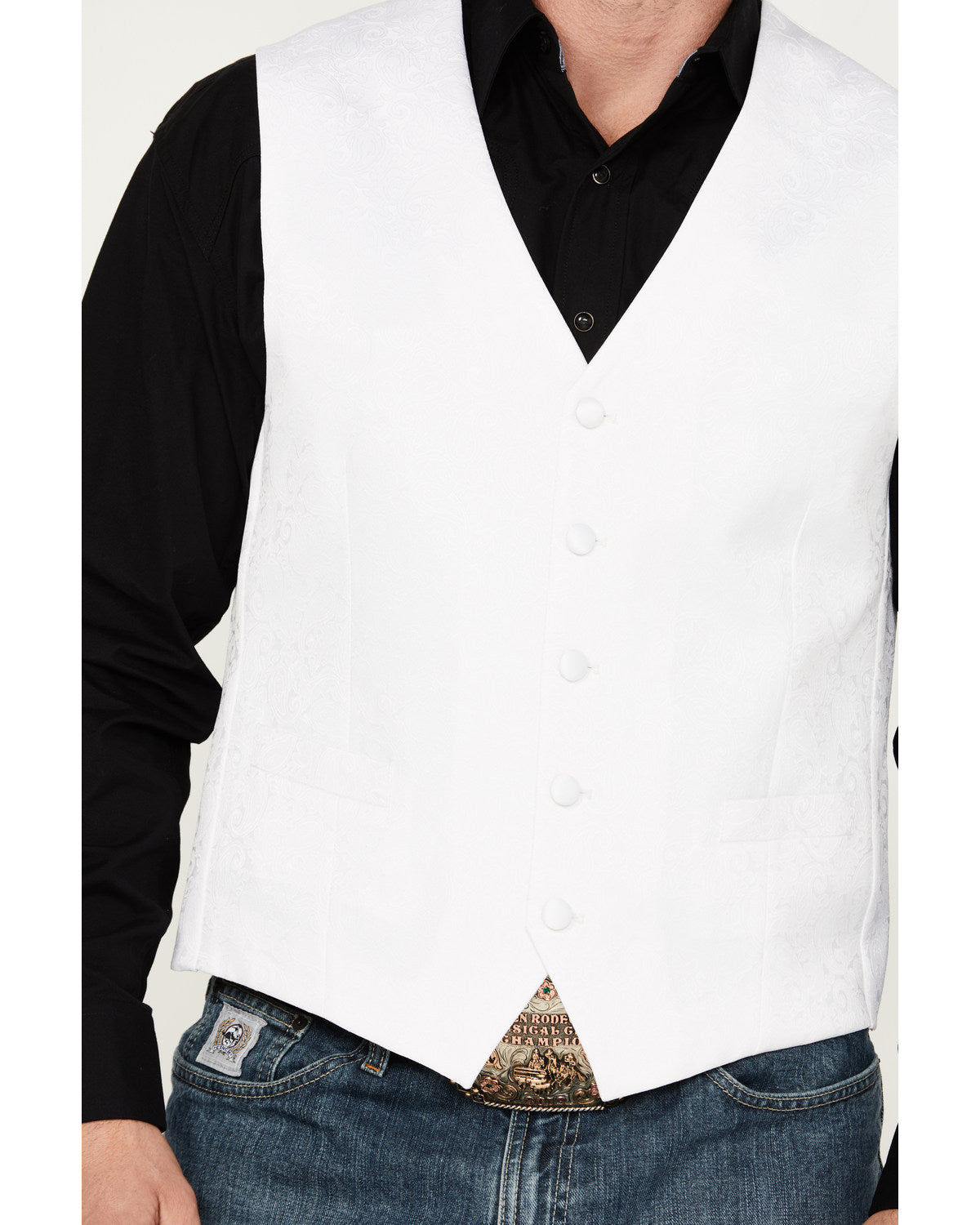 Cody James Men's Austin Paisley Vest