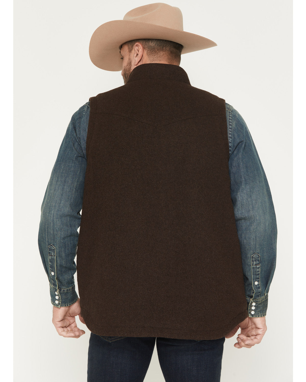 Cody James Men's Miller Sherpa Lined Wool Vest