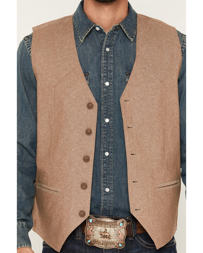 Cody James Men's Chambray Button-Down Vest
