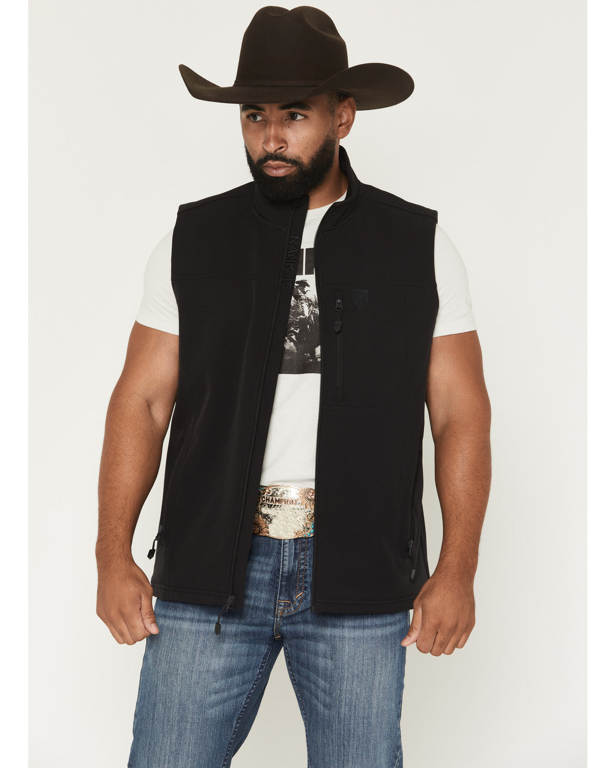 Cody James RANK 45® Men's Ralington Softshell Vest - Tall