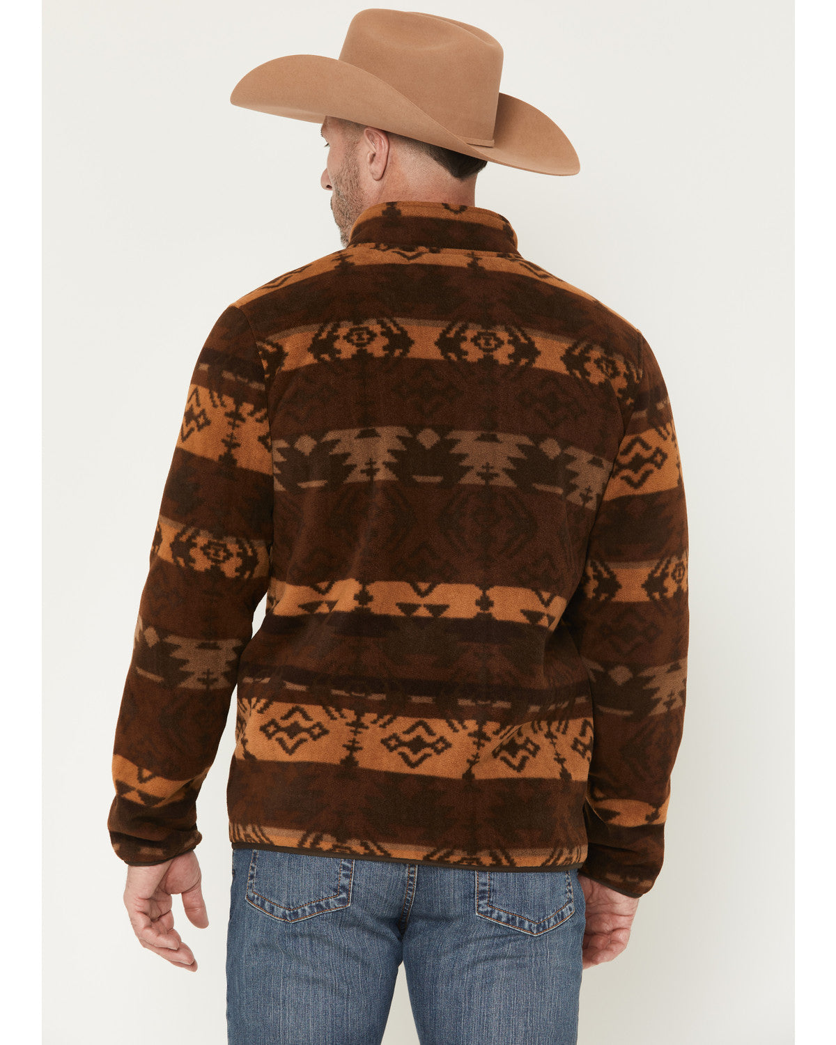 Cody James Men's Willows Southwestern Print Zip-Up Jacket