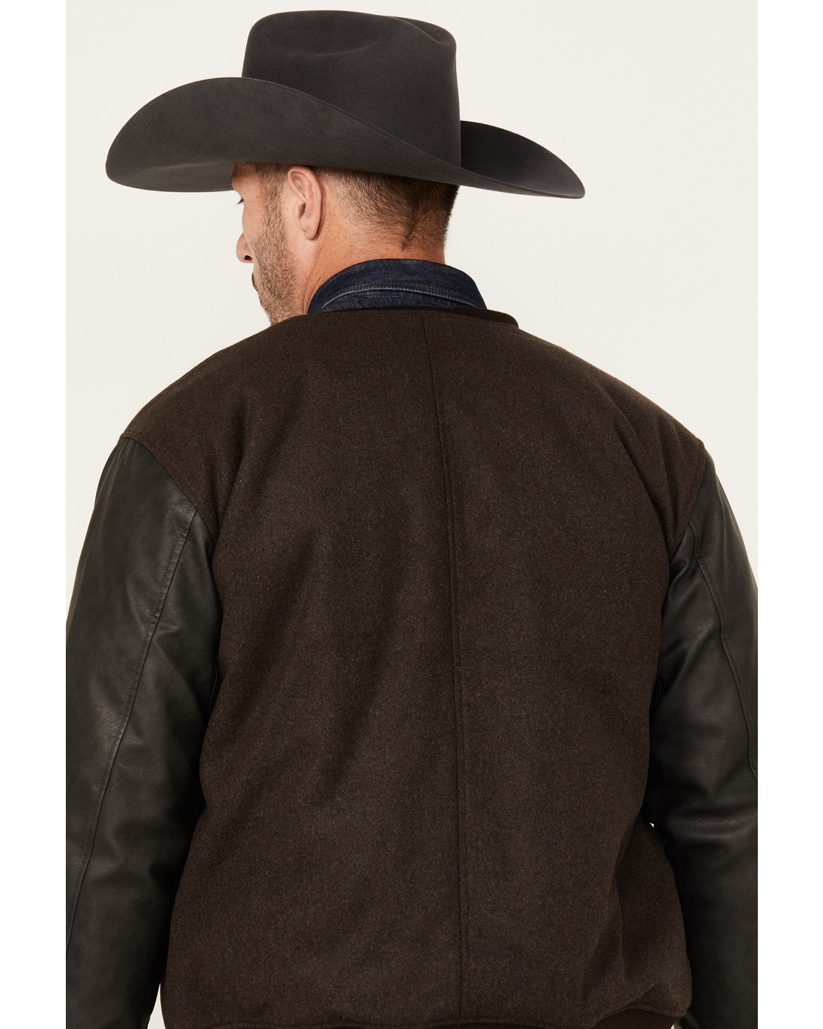 Cody James Men's Brighton Varsity Wool Jacket