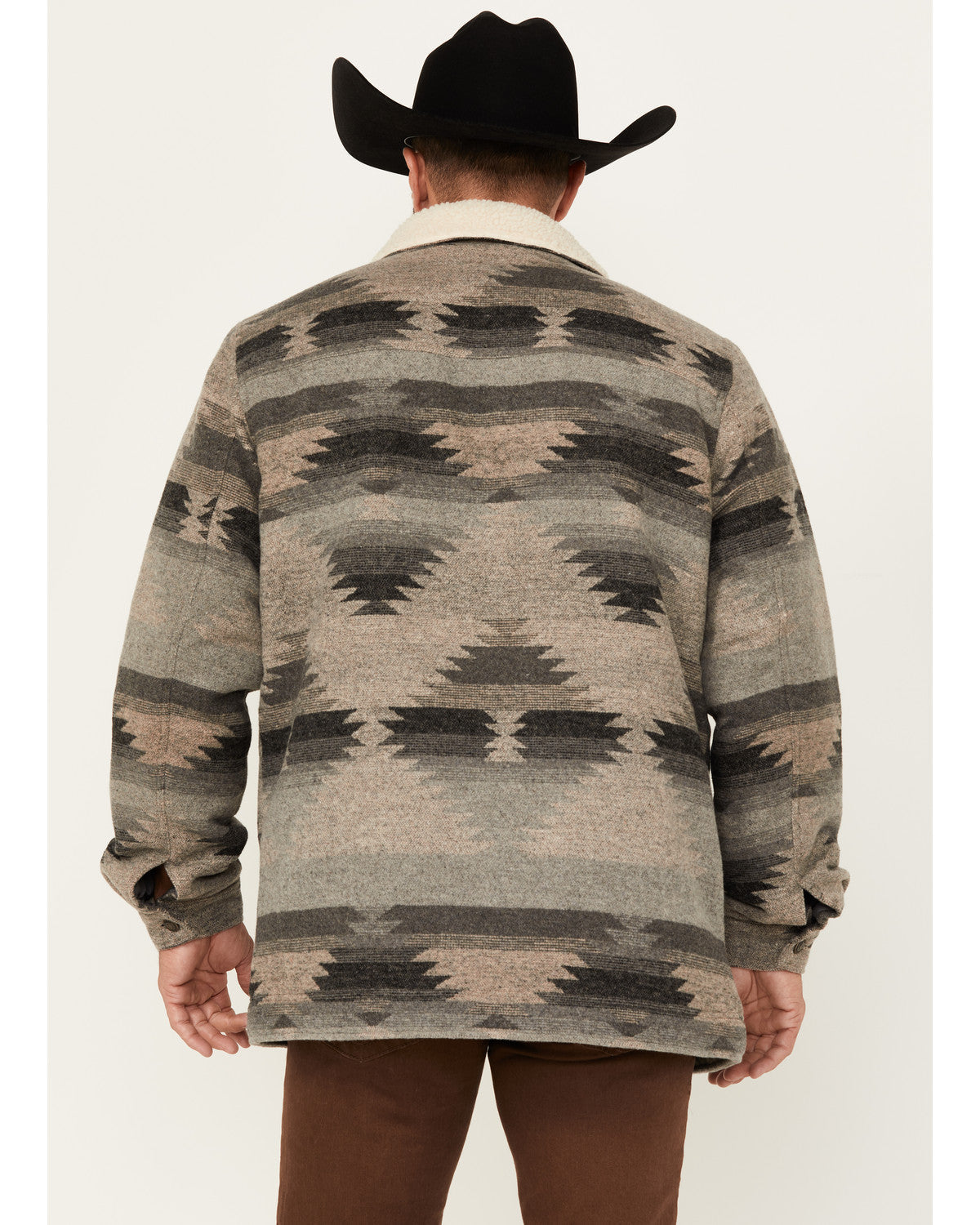 Cody James Men's Whiskey Southwestern Print Jacket
