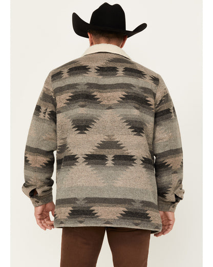 Cody James Men's Whiskey Southwestern Print Jacket