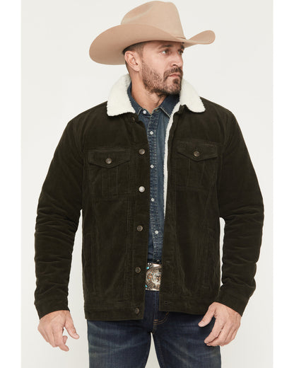 Cody James Men's Ozark Sherpa Lined Corduroy Jacket