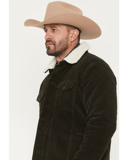Cody James Men's Ozark Sherpa Lined Corduroy Jacket