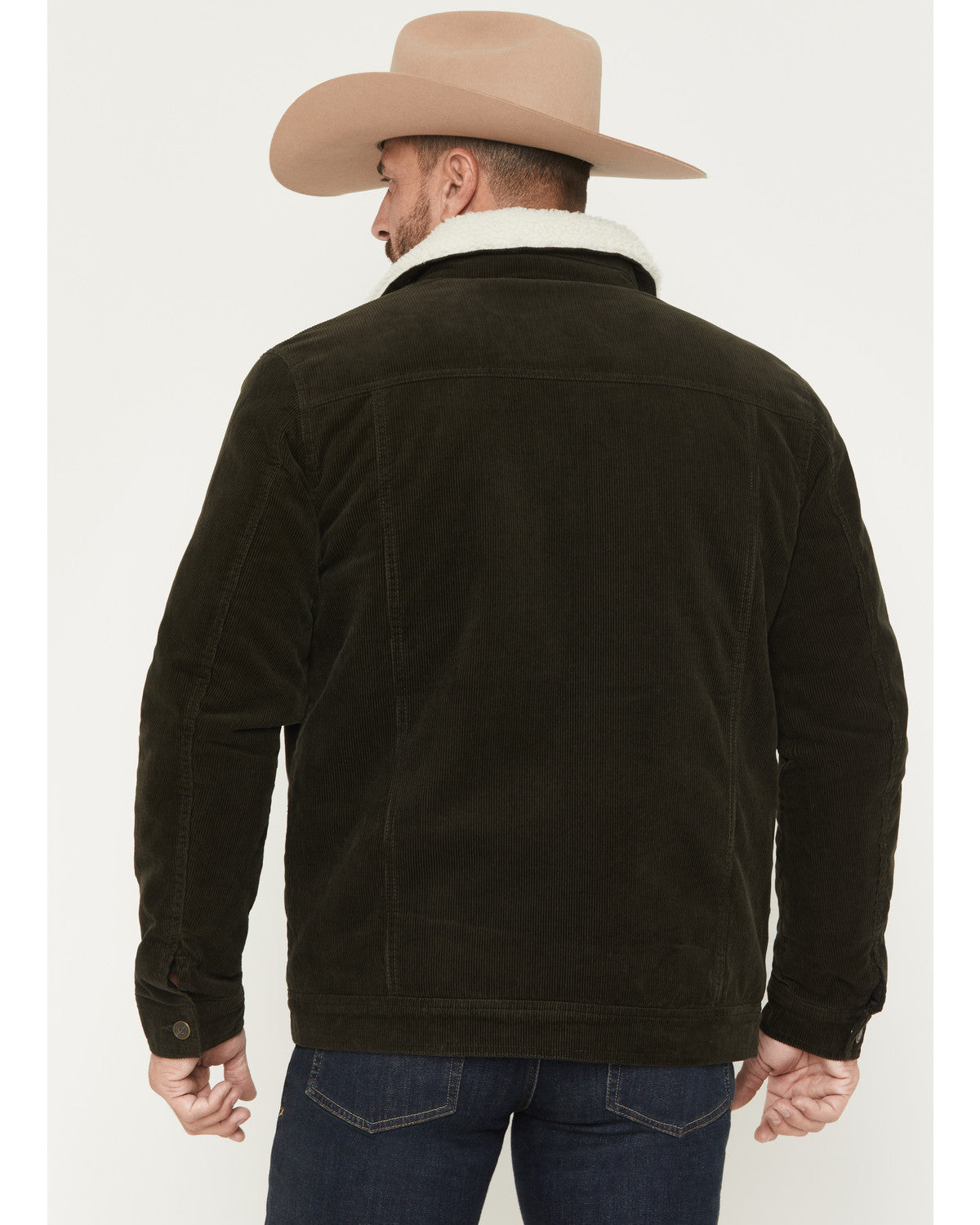 Cody James Men's Ozark Sherpa Lined Corduroy Jacket