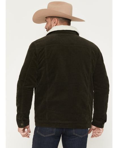 Cody James Men's Ozark Sherpa Lined Corduroy Jacket
