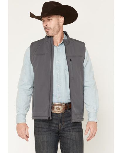 Cody James Men's Estacado Solid Concealed Carry Softshell Vest - Big