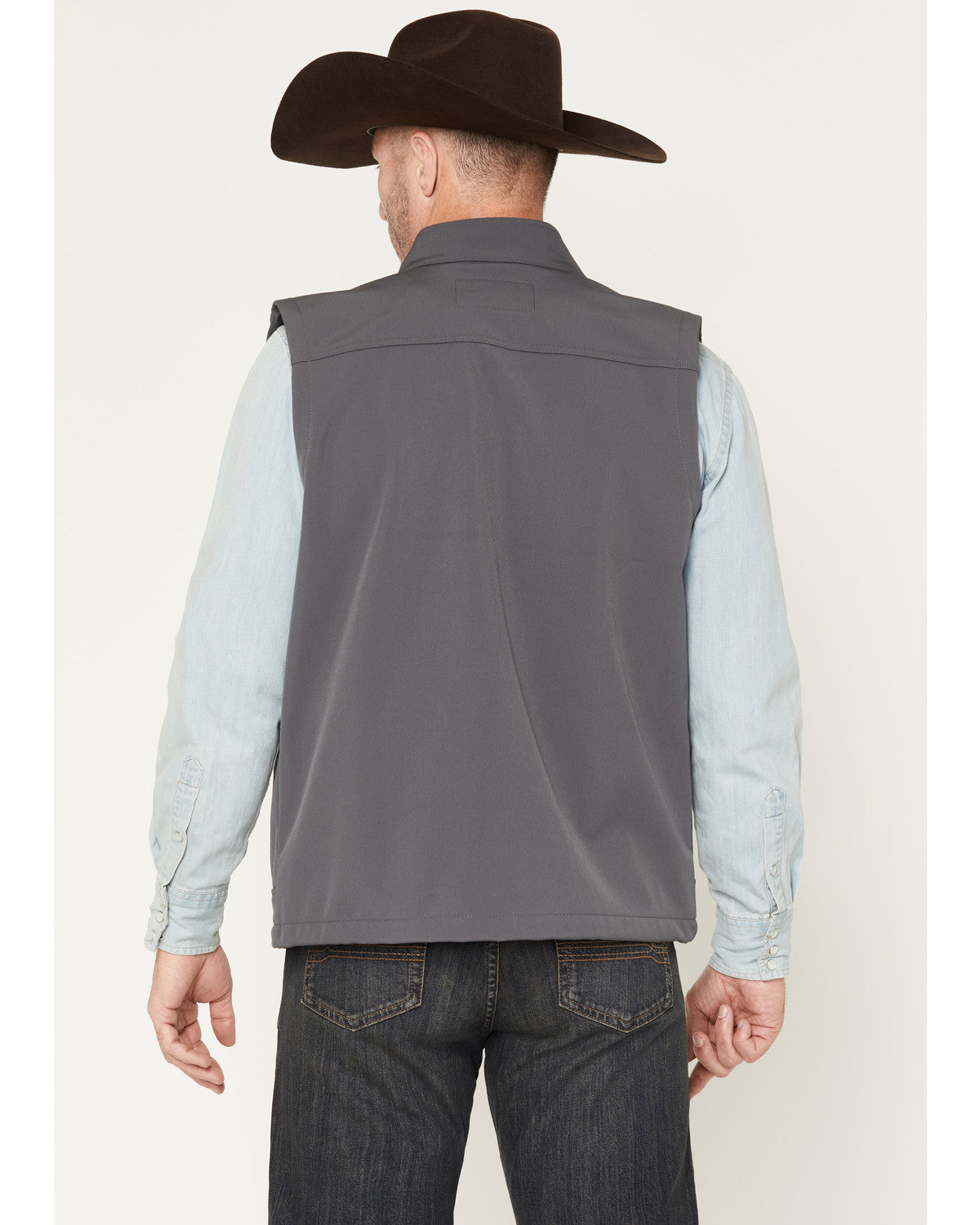 Cody James Men's Estacado Solid Concealed Carry Softshell Vest