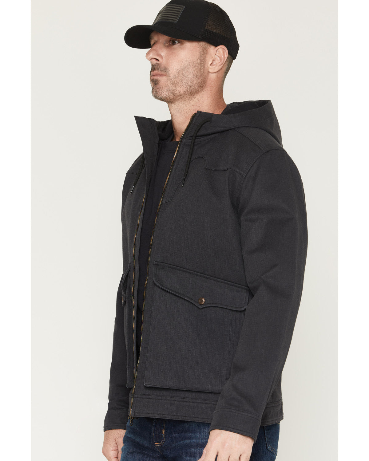 Cody James Men's FR Harrisburg Hooded Softshell Jacket