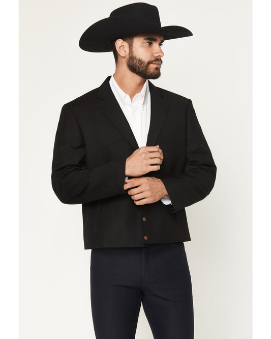 Cody James Black 1978® Men's Solid Snap Cropped Sportcoat