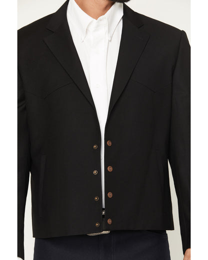 Cody James Black 1978® Men's Solid Snap Cropped Sportcoat