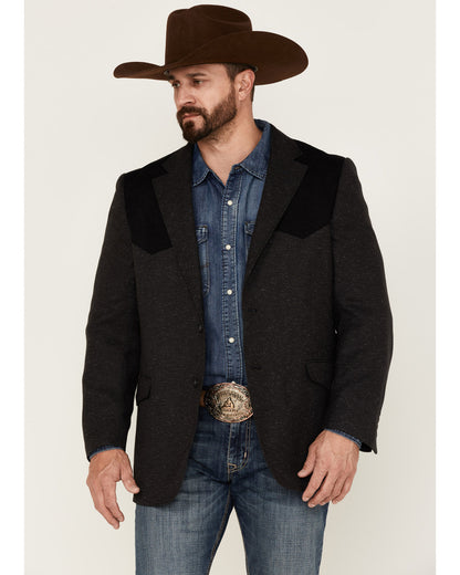 Cody James Men's Waco Contrast Yolk Button Down Western Sportcoat